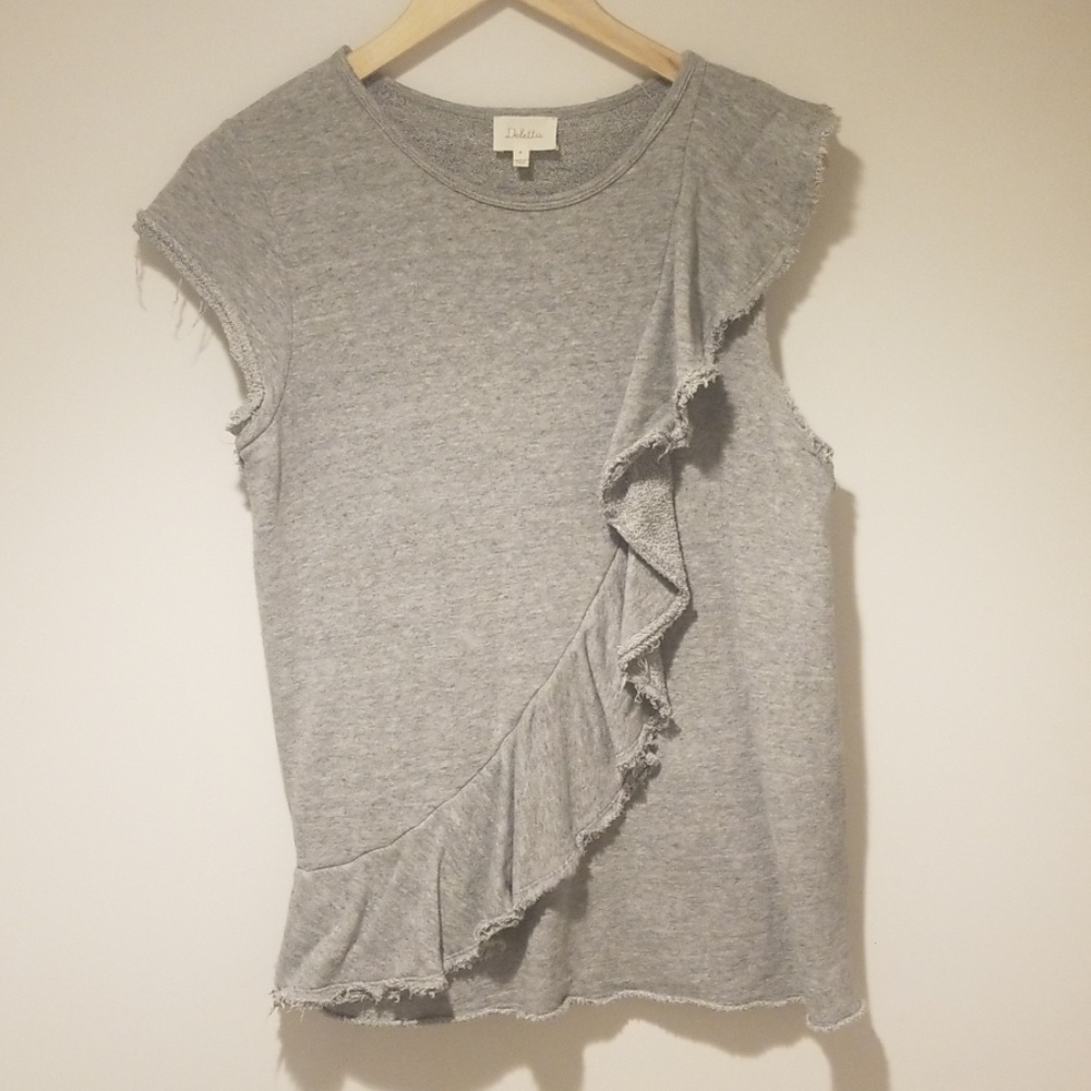 Unique ruffled shirt